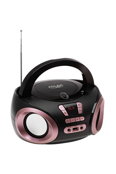 adler CD-MP3 Boombox | USB | Radio FM | AUX | Mufă pentru căști