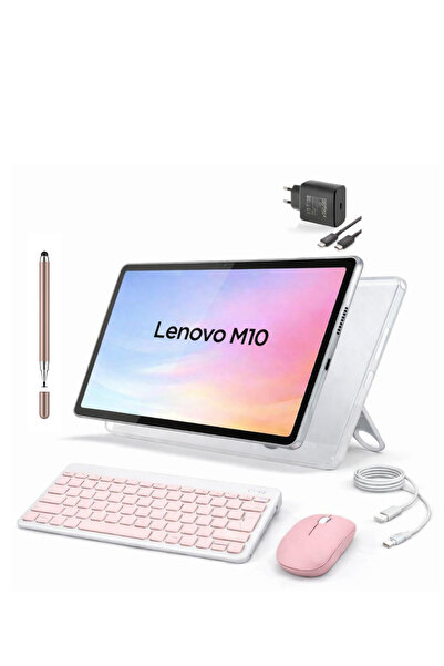 LENOVO Tab M10 4GB 128GB 10.1" TABLET+KILIF+KLAVYE+MOUSE+ŞARJ BAŞLIĞI (KALEM ...