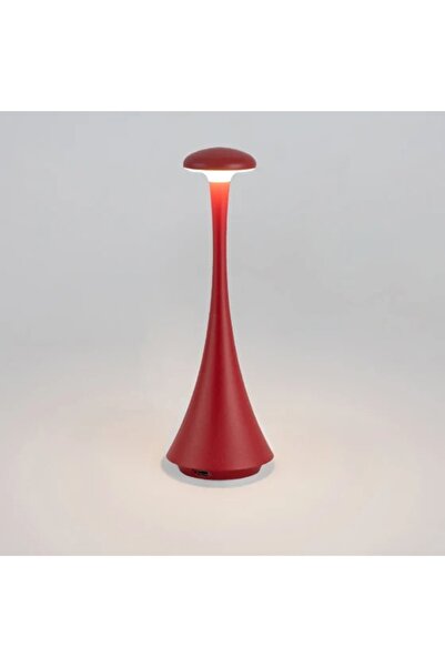 Choice changeable Red New Arrival Mushroom Table Lamp Rechargeable Wireless t...