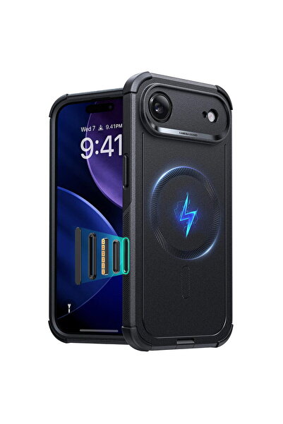ESR Husa pentru iPhone 17 Air - Cyber Halolock - Black