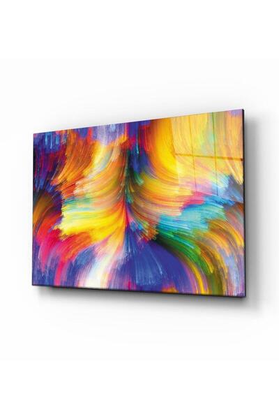 idealizbiz Pictură abstractă pe sticlă 4 mm sticlă temperată durabilă