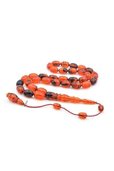 Murty99 Mătănii din chihlimbar negru, tăiate în formă de bețișor, semnate de ...