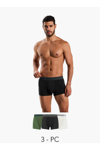 FAV Men Printed Waistband Hipster Briefs - Pack of 3