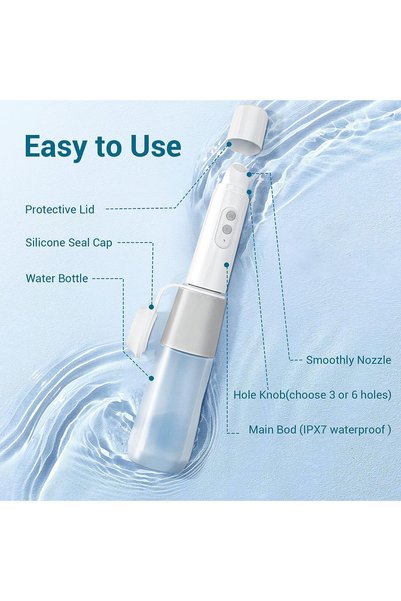 Generica Portable Travel Bidet,Handheld Personal Electric Bidet ，Rechargeable for Personal Hygiene Cleaning