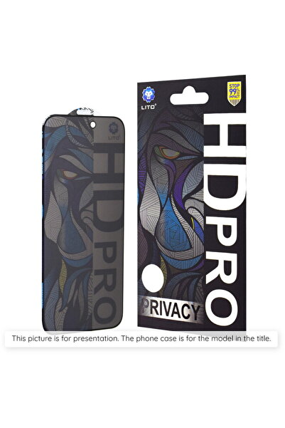 Lito Folie pentru iPhone 17 Air - HD Pro Privacy - Negru