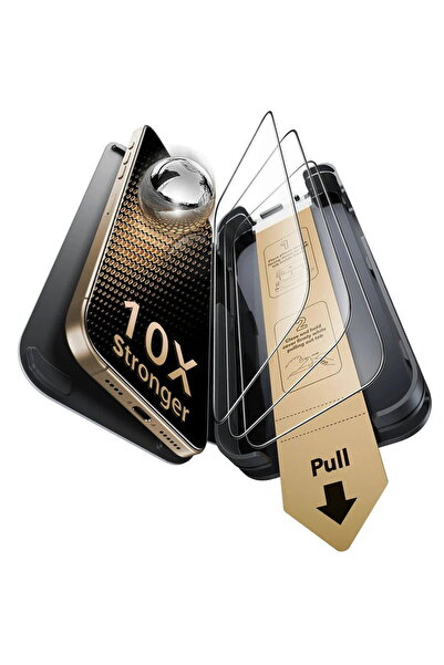 Other Folie pentru iPhone 17 Pro (set 3) - ESR Corning UltraFit - Clear