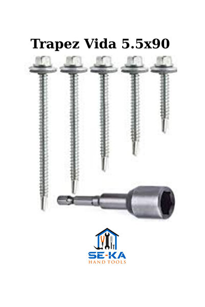 SEKA HAND TOOLS Trapez Vida 5.5x90 (100 Adet)