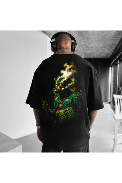 Kartier Tricou Negru Oversize You Want Some?