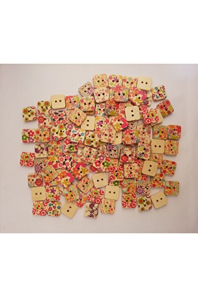 fundahobi زر مربع الشكل مقاس 12 ملم