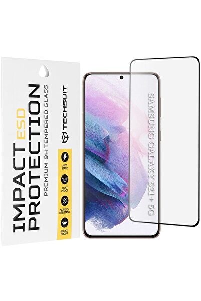 Techsuit Protector de ecran pentru Samsung Galaxy S21 Plus 5G - Sticlă ESD - ...