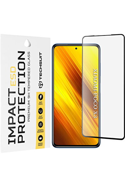 Techsuit Protector de ecran pentru Xiaomi Poco X3 / Poco X3 NFC / Poco X3 Pro...