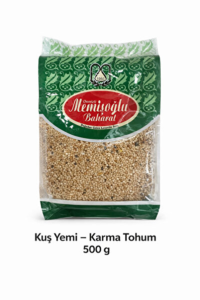 MEMİŞOĞLU Muhabbet Kuşları İçin Kuş Yemi – Karma Tohum 500 g