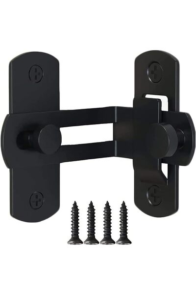 Arabest 90 Degree Angle Door Lock, Pocket Door Lock, Sliding Door Lock, Anti-...