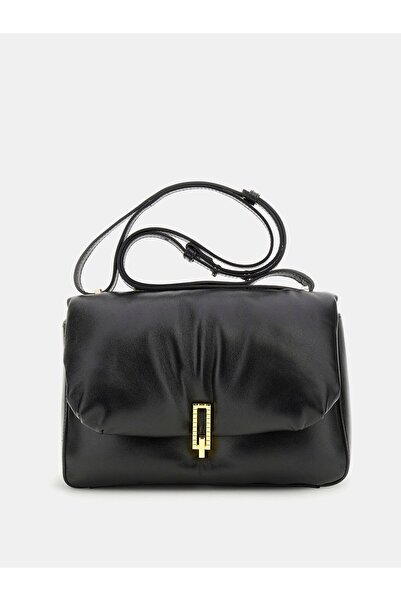 Guess Alizee Genuine Leather Crossbody