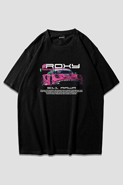 giyinikim تي شيرت 911 روكسي كبير الحجم للجنسين