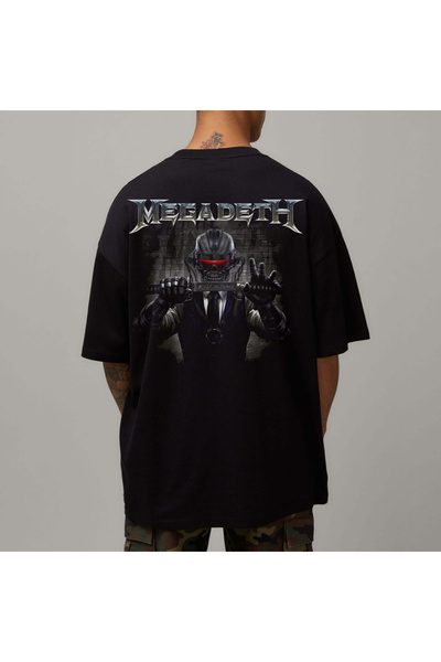 Kartier Tricou Negru Oversize Rust In Peace Vol II