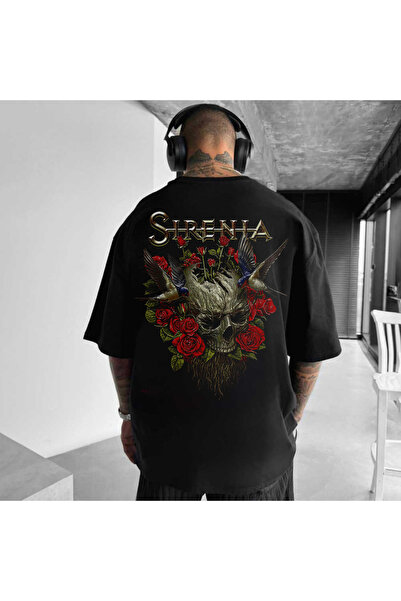 Kartier Tricou Negru Oversize Beautiful Death