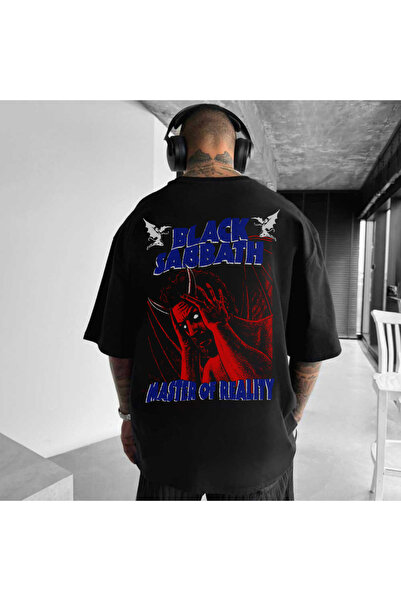 Kartier Master Of Reality Oversized Black T-Shirt