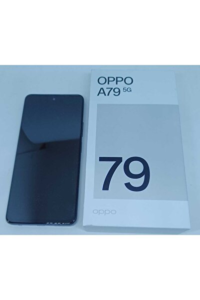 OPPO A79 Mobile Phone, 8GB RAM, 256GB, 5G, Mystery Black/telefon expus