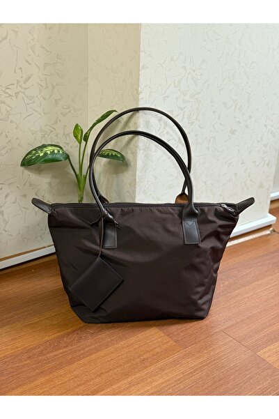 Bagnest Casual Large Size Women's Shoulder Bag with Card Holder Detail