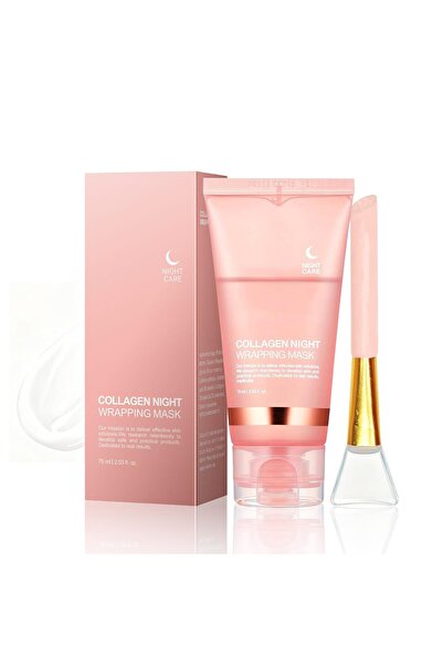 Arabest Night Wrapping Mask, 2.54 fl oz Deep Moisturizing Collagen Peel-off M...