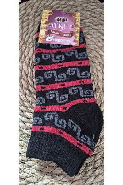 AYKUT ÇETİK WOOL THERMAL ACRYLIC NOSTALGIC SOCKS