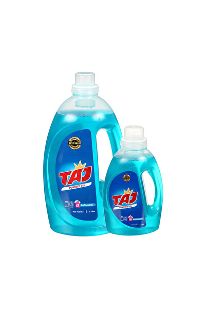 TAJ Power Gel Laundry Detergent for Automatic Machine- 3Ltr+1Ltr