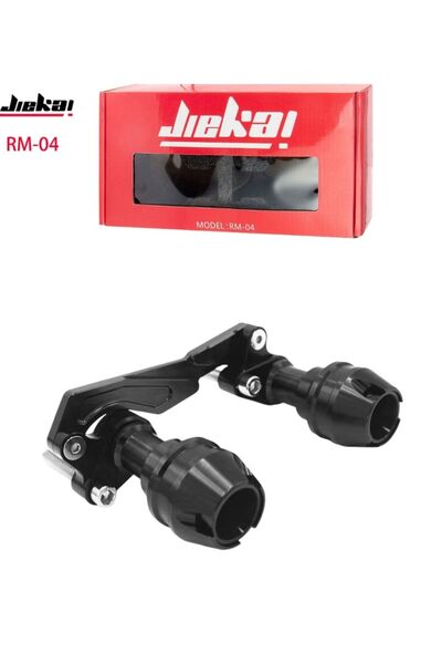 JİEKAİ RM-04 Universal Motosiklet Düşme Takozu CNC SİYAH