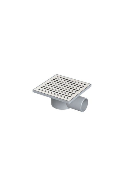 nalburzade Metal Yer Süzgeci 15x15/70 Yandan Çıkış