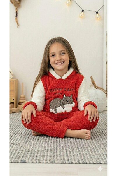 enmodaiçgiyim Children's Winter Plush Pajama Set 1. Quality Soft Welsoft Fabric