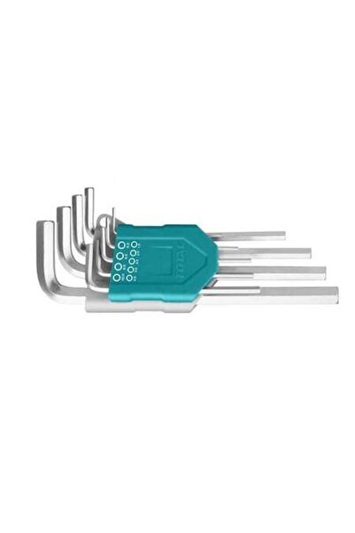 dalimag Set of 9 Hexagon Allen Keys: 1.5-10mm, CR-V - EXTRA LONG