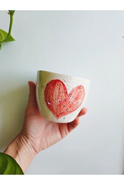 WEBBMODA Handmade Heart Mug