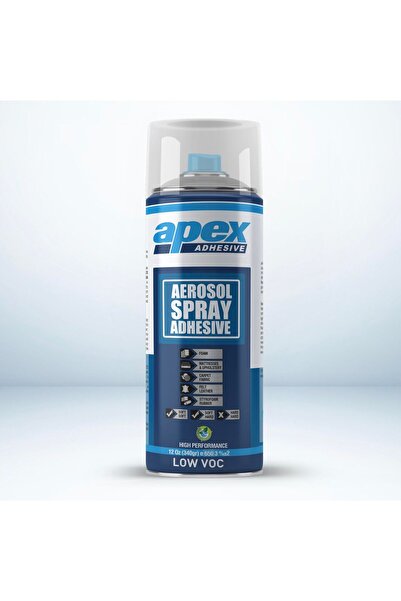 Apex aerosol sprey yapıştırıcı ( SÜNGER kumaş keçe akustik havalandırma)