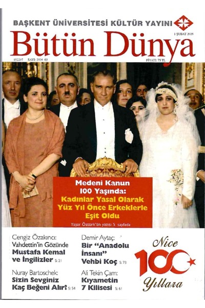 Dergi Kapında Bütün Dünya Dergi Şubat 2026