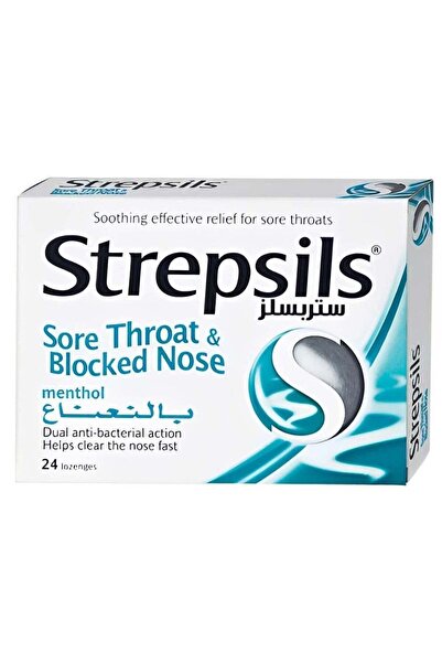 STREPSİLS Menthol Sore Throat Lozenges