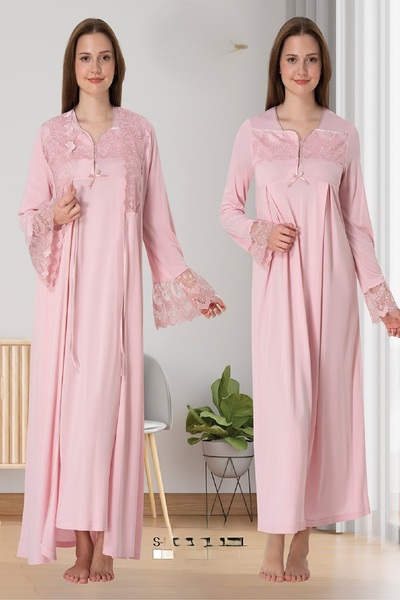 Puerpera Effortt Women's Maternity Nightgown and Dressing Gown 4085