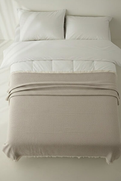 REİNA TEKS Muslin Bedspread 230X250 cm Double Muslin Pique 1 Piece