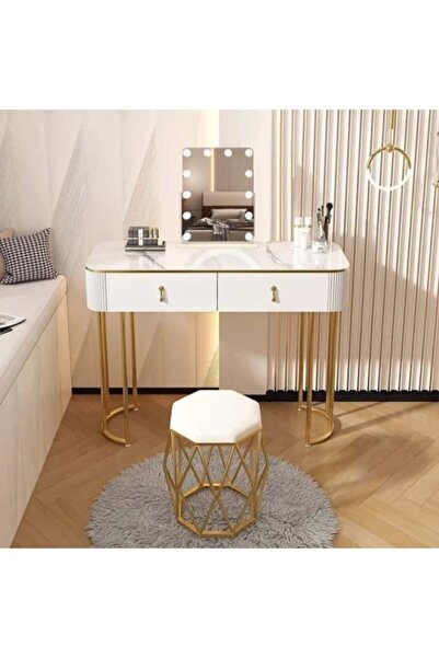 AlpinCool Hollywood Makeup Table with Mirror