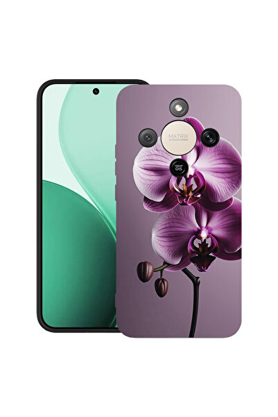 bestcase Husa BestCase® TPU ултра тънък калъф за Honor Magic8 Lite, розов орх...