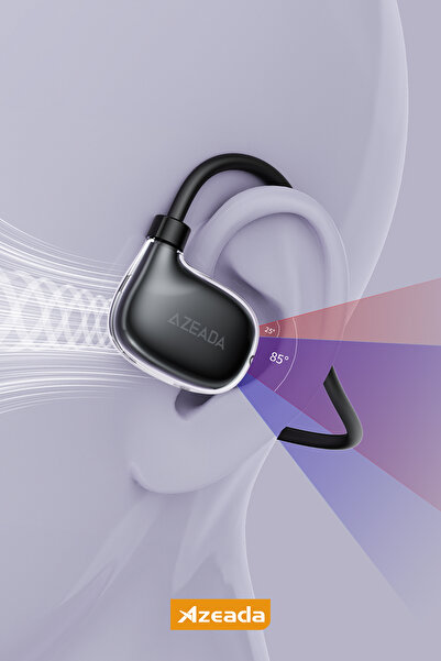 Jopus Boyun Bantlı Sporcu Bluetooth Kulaklık 5.4 Esnek ve Hafif Tasarım 6 Saa...