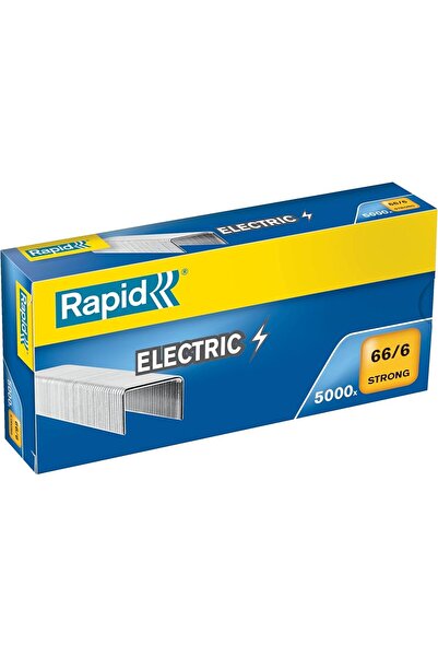 Rapid Capse 66/6 pentru 20 de coli, 5000/cutie