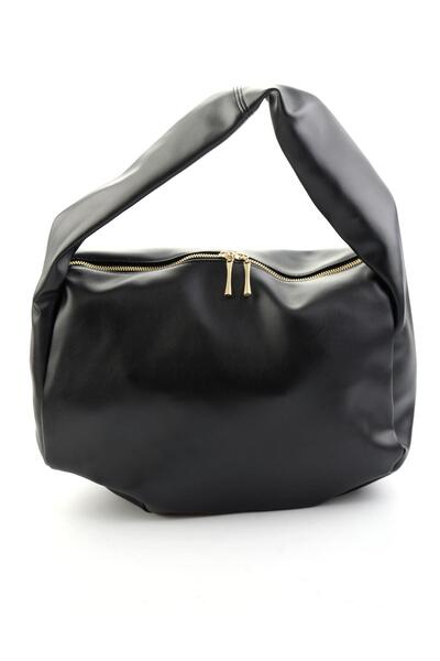 Bambi Siyah Kadın Omuz Çantası C06663007509
