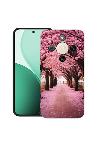 bestcase Carcasă Husa BestCase® TPU Ultra Slim pentru Honor Magic8 Lite, Flor...