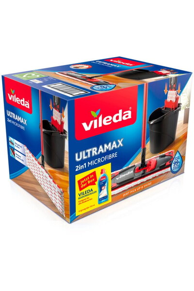 Vileda Ultramax 2 in 1 Mop and Bucket Set, 750 ml