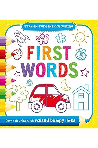 Igloo Books Stay in Line Colouring: First Words