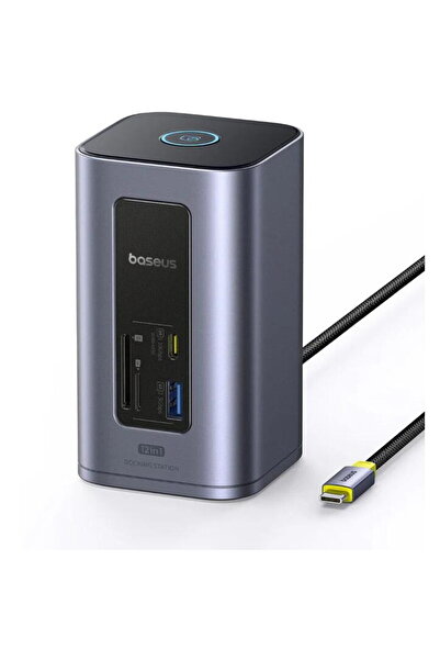 Baseus B00568103813-00, 100 W, USB-C, Gray