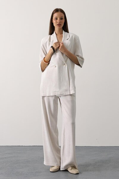 Secret Passion Lingerie Women's Half Sleeve Oversize Slit Jacket 39180