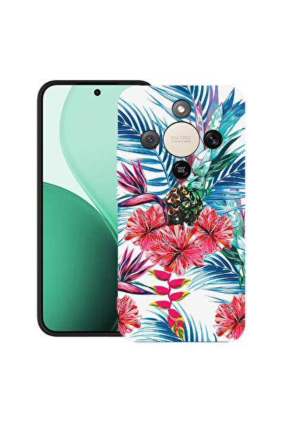 bestcase Carcasă Husa BestCase® TPU Ultra Slim pentru Honor Magic8 Lite, Flor...