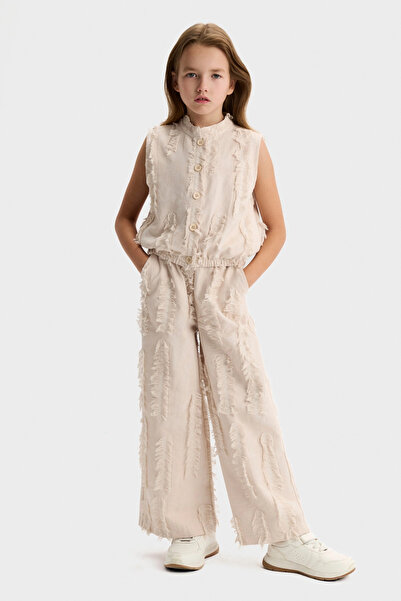 nk kids 8-14 NK Jülide طقم سترة من قطعتين كريمي اللون