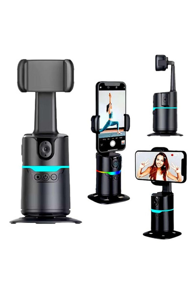 OEM Stabilizator Gimbal Inteligent cu Urmarire AI 360°, Control Gesturi, Trep...